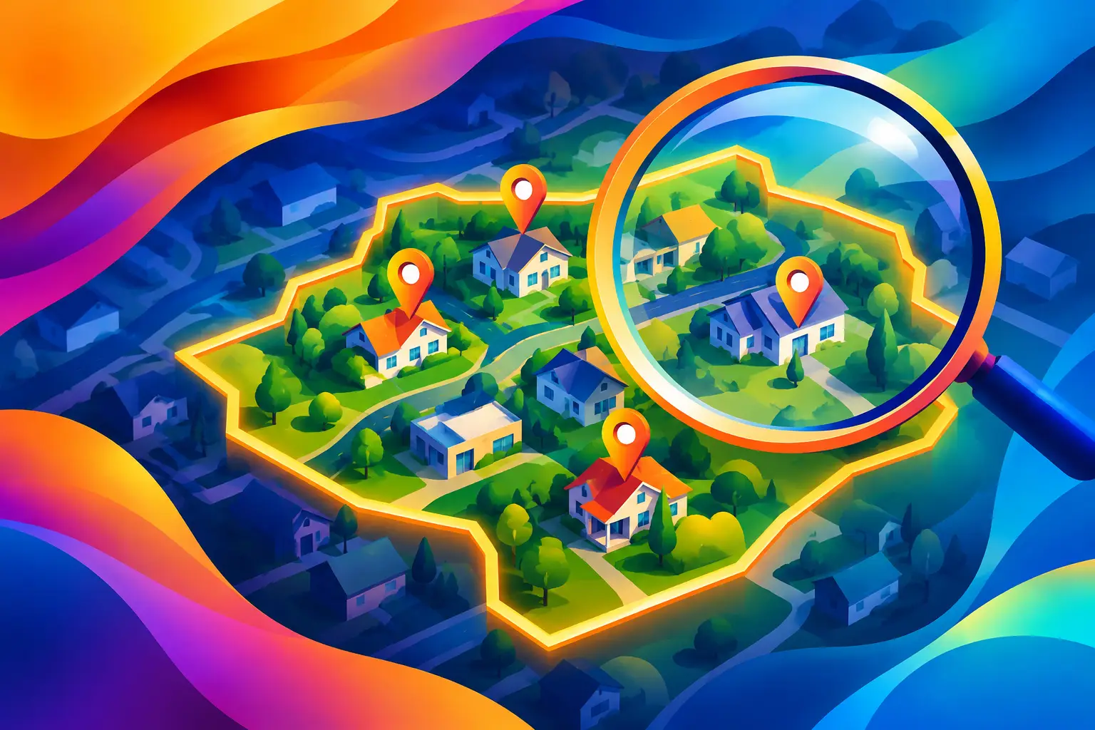How to Find Properties Inside Custom Boundaries