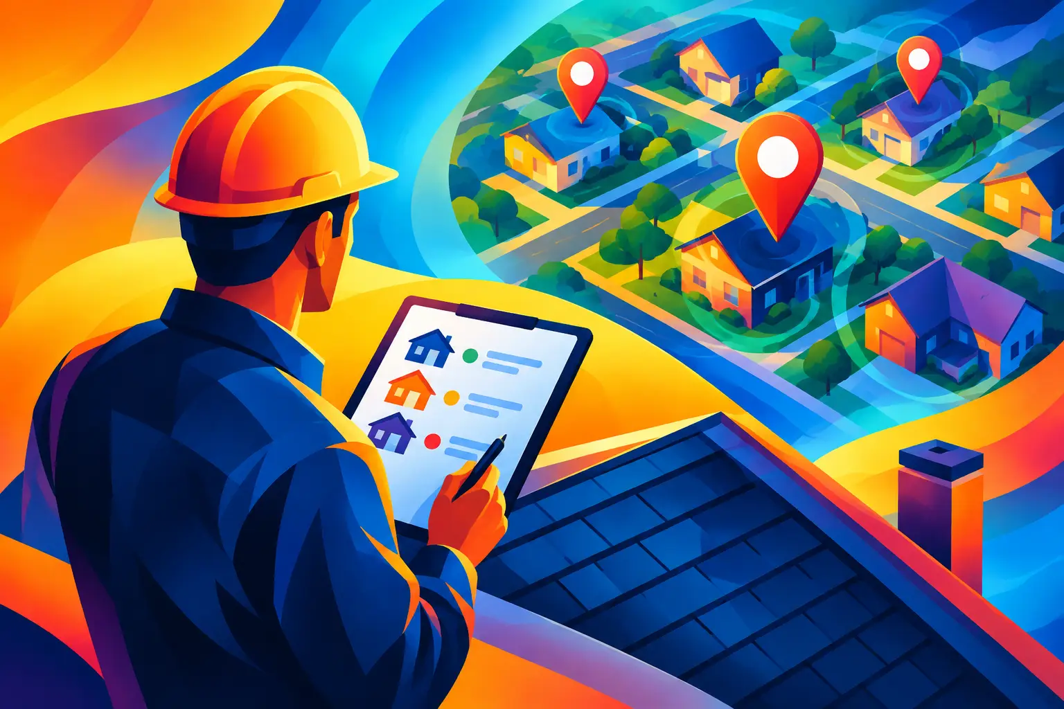 How Roofing Companies Build Neighborhood Prospect Lists