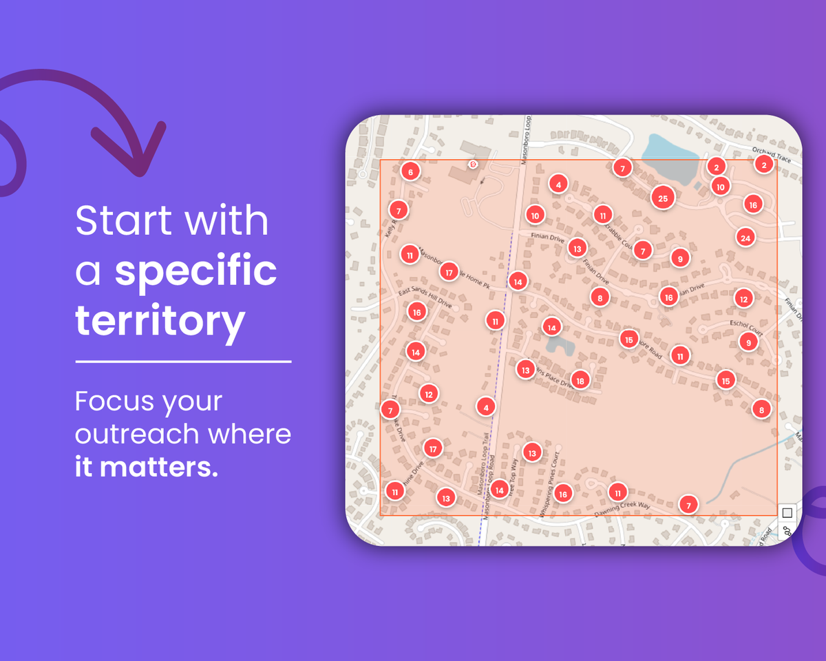 From map to outreach: build a prospect list from any territory