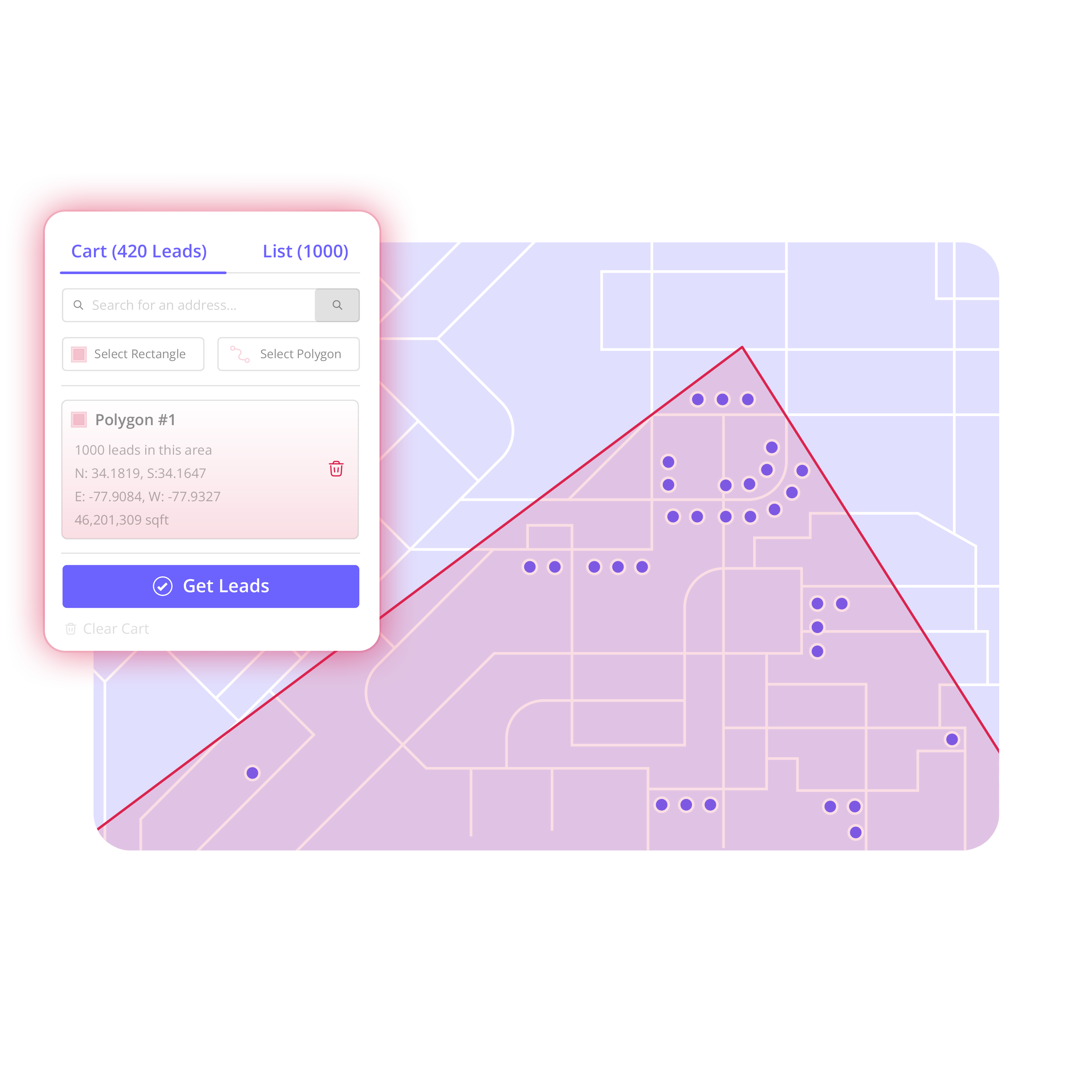 From map to outreach: build a prospect list from any territory